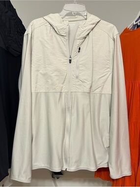 Old Navy Active KnitTech Go Dry Zip-Up Hooded Jacket